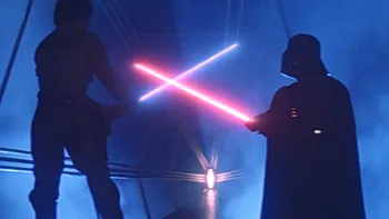 Sabia laser a lui Darth Vader din scena „Eu sunt tatăl tău” se vinde la licitație. Prețul pornește de la un milion de dolari