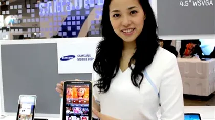 Super AMOLED pe noul Galaxy Tab