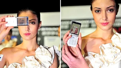 Lenovo are telefon cu ecran transparent color