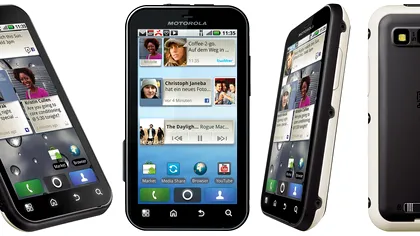 Motorola Defy, cu tripla rezistenta, a intrat la Cosmote