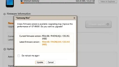 Galaxy S cu Android 2.3.3