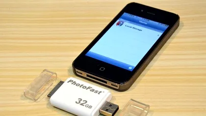 Stocare suplimentara pentru iPhone cu PhotoFast i-Flash Drive