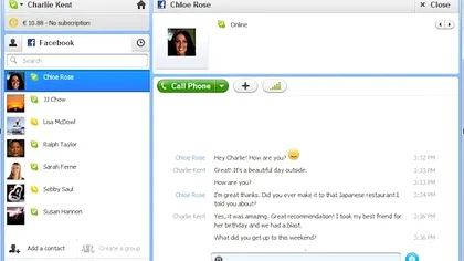 Dragostea dintre Facebook si Skype e oficiala, pe Windows