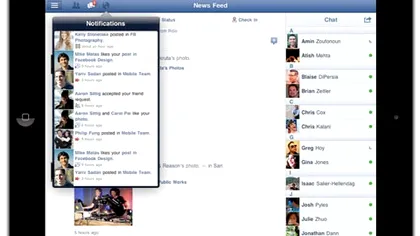 Facebook lanseaza prima aplicatie oficiala pentru iPad. Fanii dau Like.