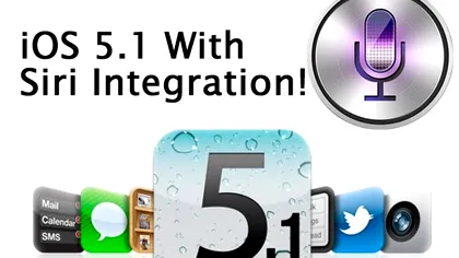 iOS 5.1 aduce Siri pentru japonezi