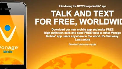 Vonage lanseaza aplicatie de VoIP pe mobile