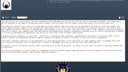 Anonymous vrea anonimitate - creeaza alternativa la Pastebin