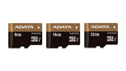 Noile carduri ADATA Premier Pro microSDHC promit viteza pe smartphone si tableta