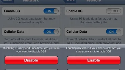 iOS 5.1.1 da semne de Facetime pe 3G