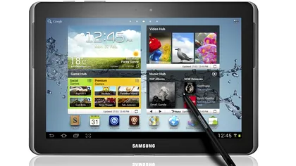 Galaxy Note 10.1 se apropie de realitate -  primeste o reclama si un unboxing