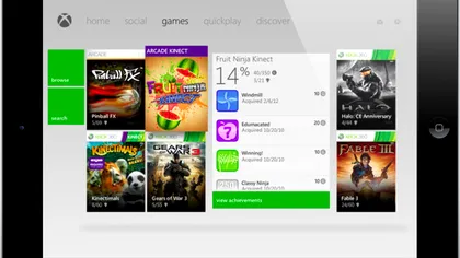 My Xbox Live pentru iPad, cu un pas mai aproape de SmartGlass