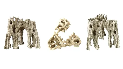Stone Spray: Castele de nisip autentice imprimate 3D