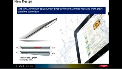 Sony pregateste o noua tableta: Xperia Tablet