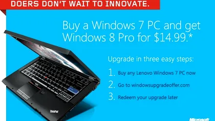 Microsoft a pornit campania de upgrade la Windows 8