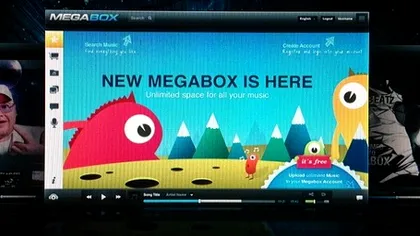 Megabox - Kim Dotcom reinventeaza distributia digitala de muzica