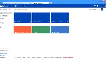 Microsoft pregateste SkyDrive pentru Metro