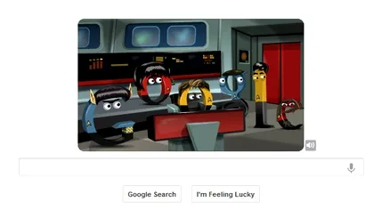 Un Google Doodle pentru fanii Star Trek