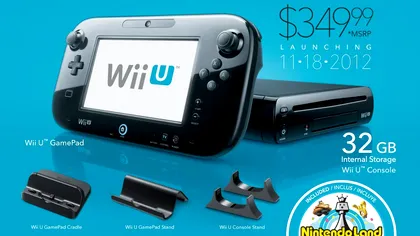 Wii U primeste specificatii oficiale, data de lansare si jocuri de debut