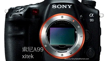 Alpha 99: Noul varf de gama de la Sony se apropie de realitate