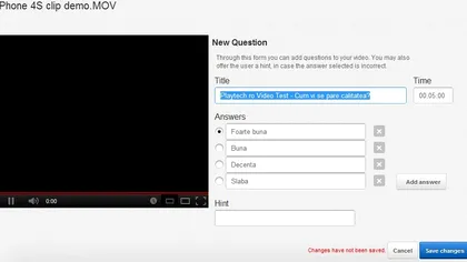 YouTube experimenteaza cu chestionare