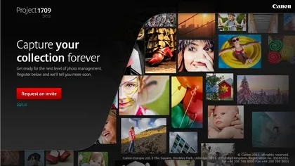 Canon se apuca de servicii online cu nume ciudate: Project1709