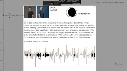 O creatie HTML5 te ajuta sa intelegi serialul Lost