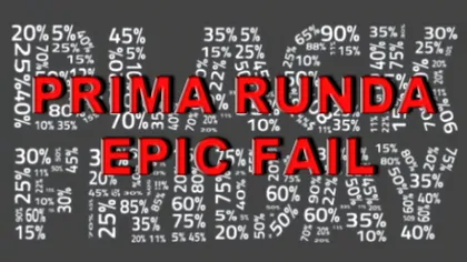 Black Friday Romania 2012 - Prima Runda EPIC FAIL