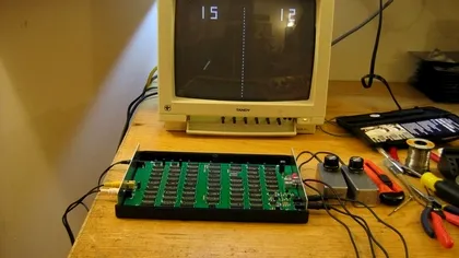 O minte creativa a recreat Pong fara programare