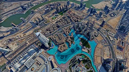 O panorama impresionanta iti arata Dubaiul dintr-o alta perspectiva