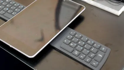 MWC 2013: Tastatura din silicon cu tehnologia NFC