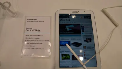 Samsung Galaxy Note 8.0 Hands On [+VIDEO]
