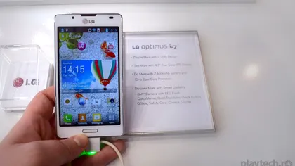 Optimus L7 II - Smartphone LG mid-range de buget [Hands On la MWC 2013] 