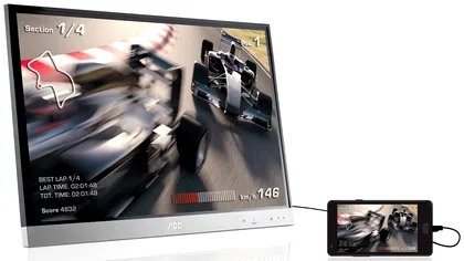 AOC i2757Fm - un monitor prezentabil cu MHL integrat [REVIEW]