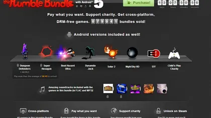 Humble Bundle with Android 5 disponibil acum