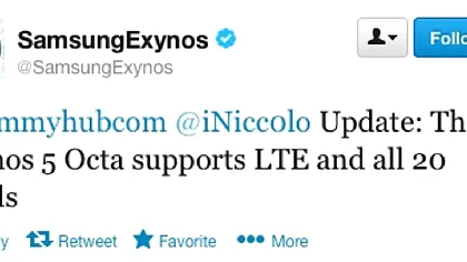 SOC-ul Octa-core Exynos 5 de la Samsung a invatat LTE