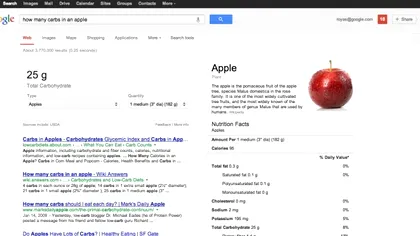 Google iti masoara caloriile din peste 1000 de feluri de mancare