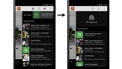 Google a adus noi imbunatatiri pentru Play Music si Google Plus, in Android