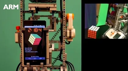 Cat de repede poate rezolva un smartphone cubul Rubik ? [VIDEO]