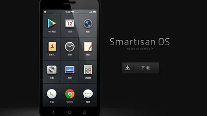 Smartisan OS, o noua plaforma mobila gata de test [VIDEO]