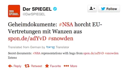 Twitter lucreaza cu Bing sa traduca posturile online