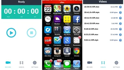 xRec, o aplicatie pentru tutoriale pe iPhone