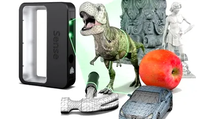 Sense 3D Scanner te ajută să modelezi 3D lucrurile preferate [VIDEO]