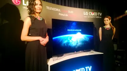 LG lansează televizorul OLED curbat și în România