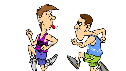 Yahoo a reuşit să depăşească Google la trafic luna trecută