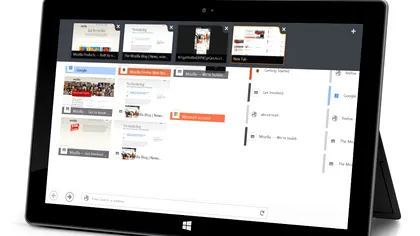 Mozilla lansează Firefox For Windows 8 Touch, în versiune beta