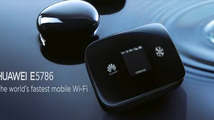A apărut cel mai rapid hostpot mobil din lume: Huawei E5786