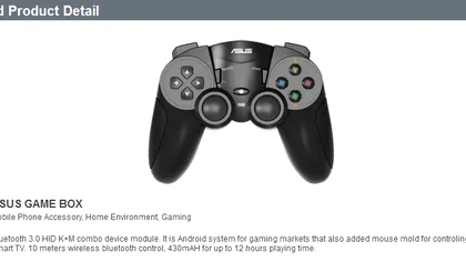 ASUS ar putea dezvolta un dispozitiv de gaming cu Android