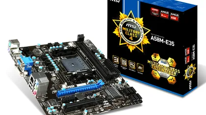 MSI lansează trei noi modele de plăci de bază FM2+