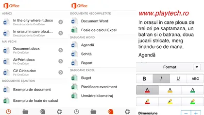 Varianta completă Microsoft Office este acum gratuită pe iPhone şi Android