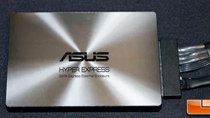 ASUS și HyperX demonstrează primul SSD pe SATA Express